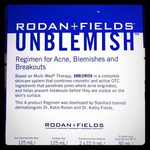 R & F Unblemish Regimen